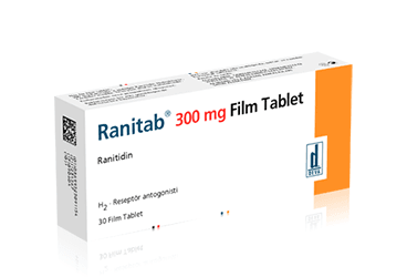 RANITAB 300 MG 30 FILM TABLET